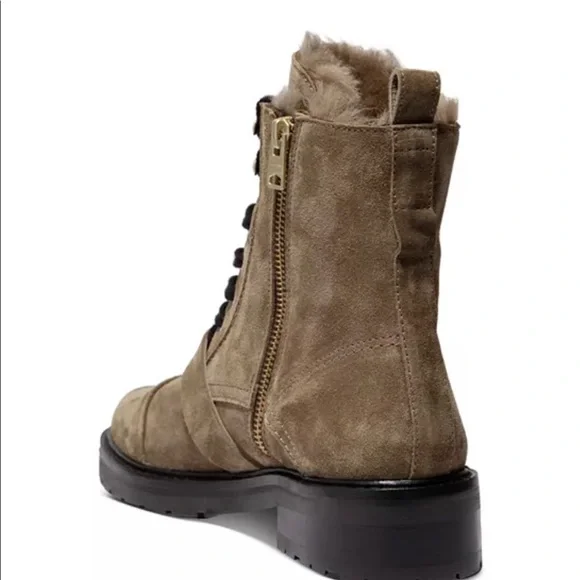 All Saints Tan Ankle Boots - Picture 4 of 6